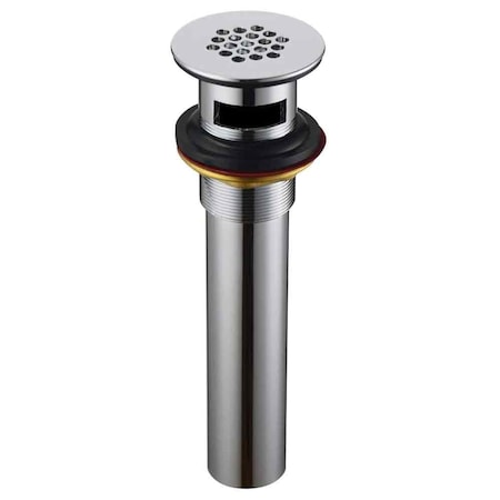 Thrifco Plumbing 1-1/4 Inch x 8 Inch Sink Grid Top Lavatory Drain Assembly with 4402018